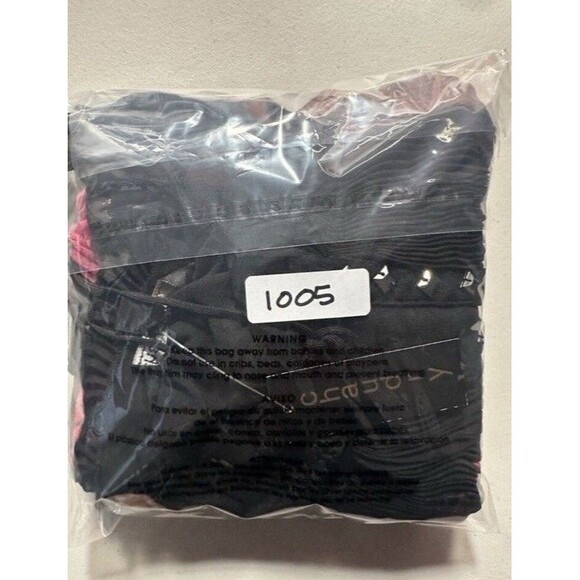 Chaudry KC Top Womens Small Black Sheer Pleated Loose Flowy Tropical Floral NEW - Picture 13 of 13